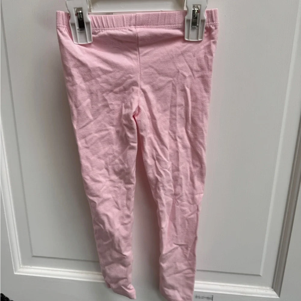 The Children's Place 4T Girls Light Pink Comfortable Stretch Leggings Pants